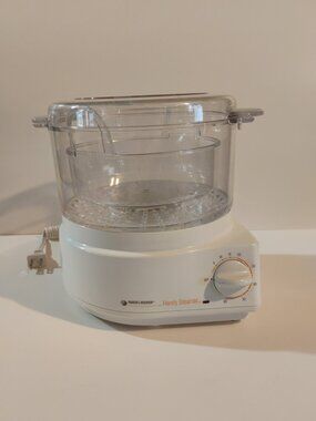 Black and Decker HS80 Handy Food Steamer/Rice Cooker White
